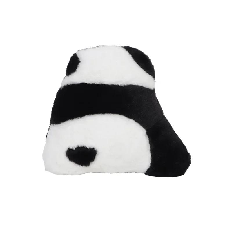 2024 Cartoon Panda Car Seat Cushion Full Set Fashion Breathable Car Seat Cushion Cover Anti Slip Panda Interior Accessories