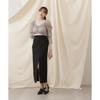 [JILL by JILL STUART] Gathered Short Take Blouse Layered Knit