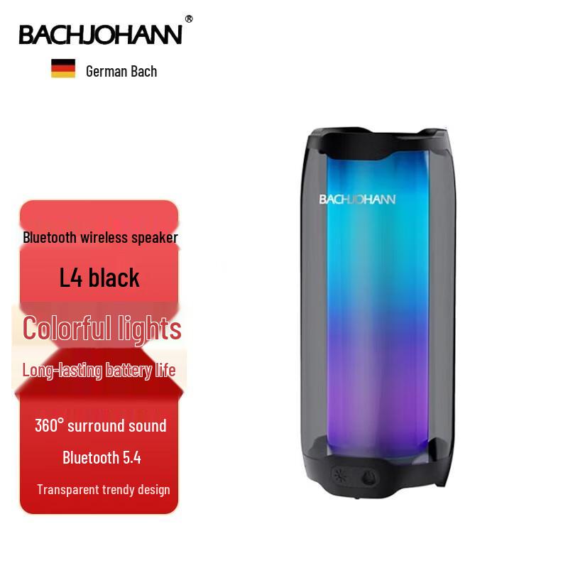 Bach Johann L4 Портативная Bluetooth-колонка CN-вилка (адаптер в комплекте) (Китайская версия)