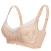 Large Size Women Adjustment Soft Steel Ring Bra Sexy Thin Breathable Brassiere Lingerie Lace Underwear Gathered Push Up Bra