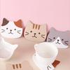1pc Adorable Anti-Slip Cat Coaster - Perfect Tea Mug Mat for Home and Kitchen, Ideal Gift for Animal Lovers