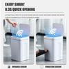 Smart Trash Can Wireless Sensor Automatic Trash Bin Touchless Garbage Bin Bathroom Toilet Dustbin Kitchen Household Waste Bin
