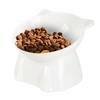 Elevated Cat Bowl Raised Tilted Food Bowl Non-slip Pet Food Bowls Tall Cat Feeding Bowls For Prevent Neck Whisker Fatigue