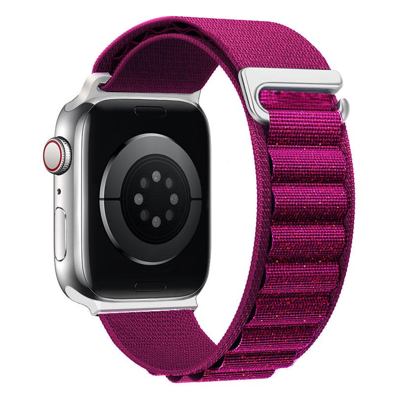 Альпийская петля Ремешок Для apple watch Ultra 2 ремешок 49мм 44мм 40мм 45мм 41мм 46мм 45 мм браслет correa iWatch series 9 8 7 6 3 se 10