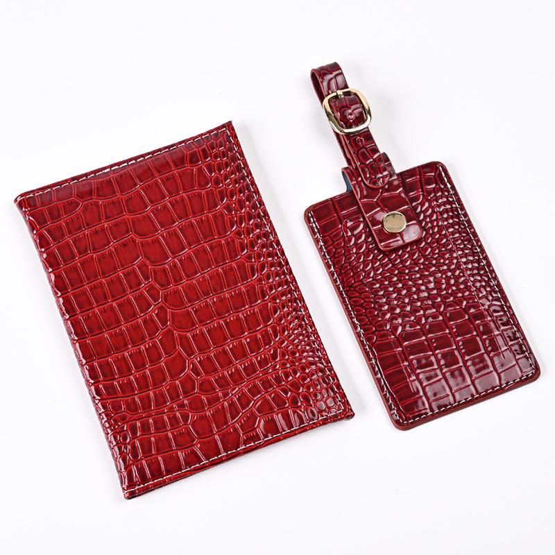 Passport Cover Pu Leather Travel ID Credit Card Passport Holder Case Wallet Purse Bags Women Luggage Tags Name Card Holder