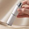 Portable Rotating Spray Pump Bottle Leather Cosmetic Containers Perfume Dispenser  Travel