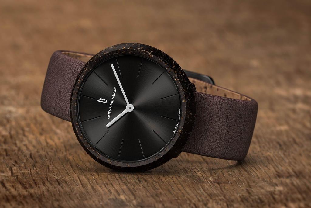 Lilianthal Berlin The Coffee Made in Brown Watch, Germany, CW02-01-ONB049G, Men's,