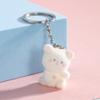 Брелки с мультяшной пандой, симпатичный трехмерный брелок с пандой, новинка, креативный рюкзак, украшения, аксессуары, подарки