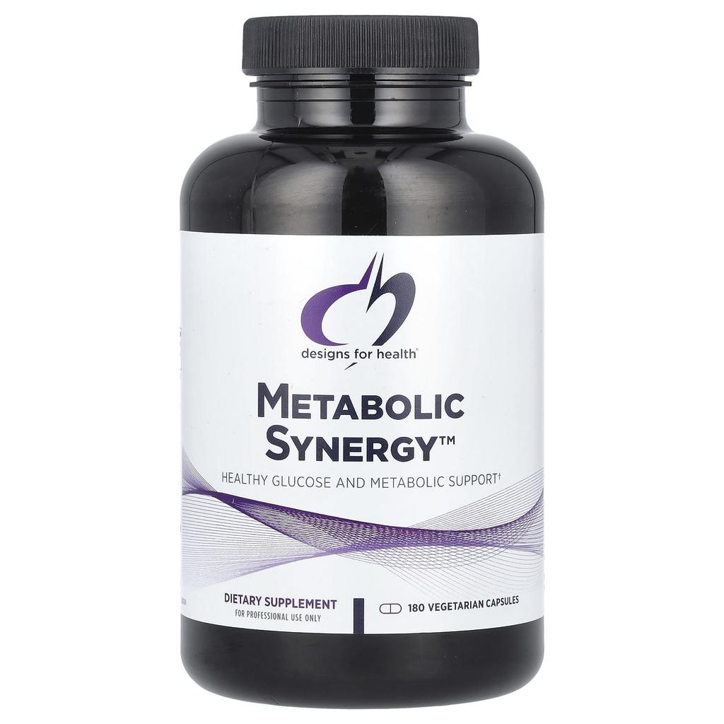 Designs For Health, Metabolic Synergy™, 180 вегетарианских капсул