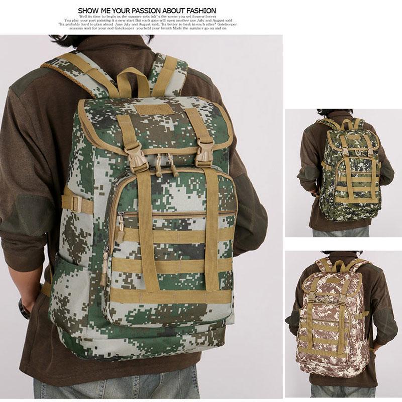 Альпинизм 50L Кемпинг Туризм Спорт на открытом воздухе Путешествия Мужской рюкзак Альпинизм Треккинг Сумка