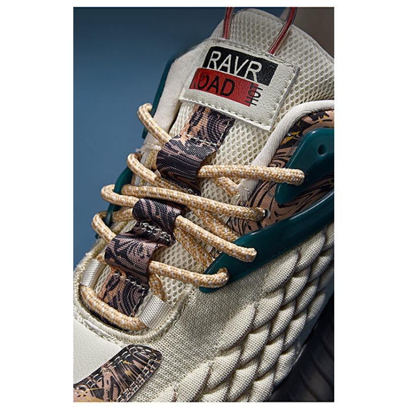 Мужская обувь Dragon Scale Sports Running Shoes Мужская повседневная сетчатая дышащая обувь China-Chic