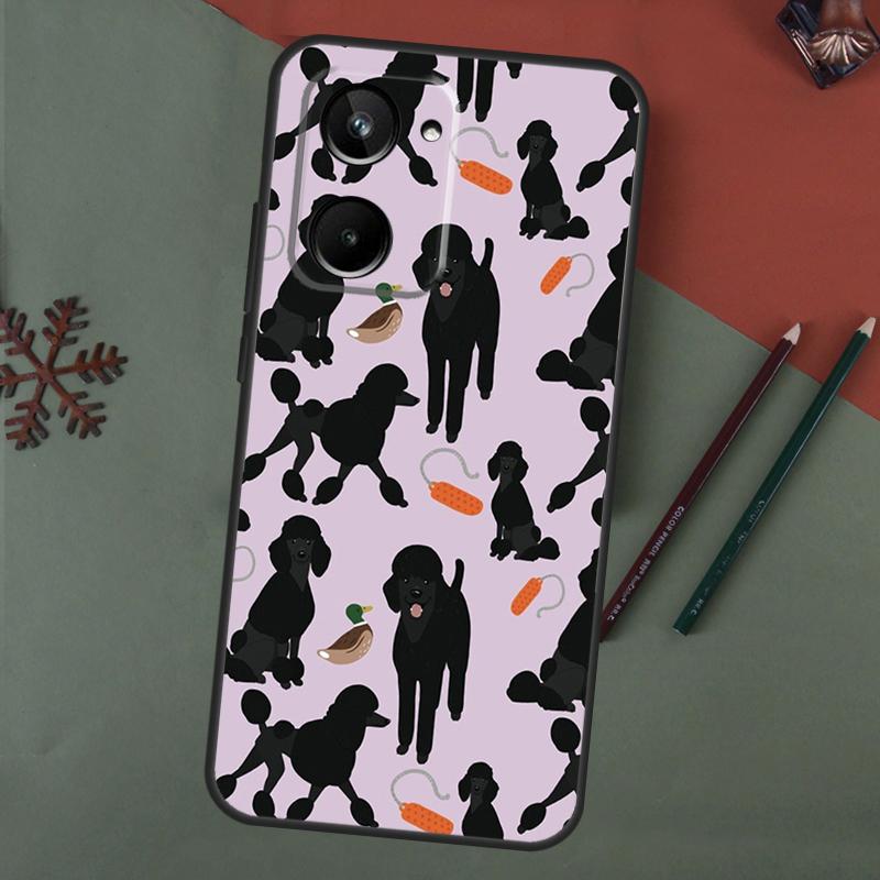 Poodle Dog Cartoon Case For Realme C75 C65 C67 C71 C63 C61 C55 C51 C53 C35 11 12 13 14 15 Pro Plus GT6 GT7 Pro