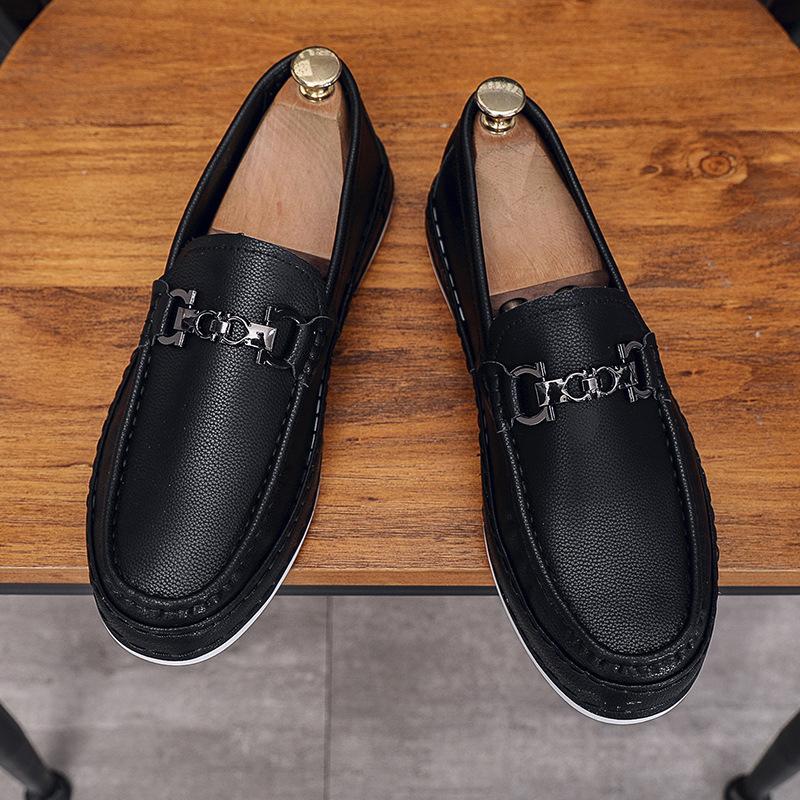 Маленькие белые туфли мужские летние дышащие повседневные туфли модные универсальные простые одинарные туфли мужские туфли на педали дышащие и удобные