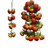 Реалистичная гирлянда из овощей: Стильные декорации: перец чили, картофель, кукуруза, чеснок, арахис для украшения двора или ресторана