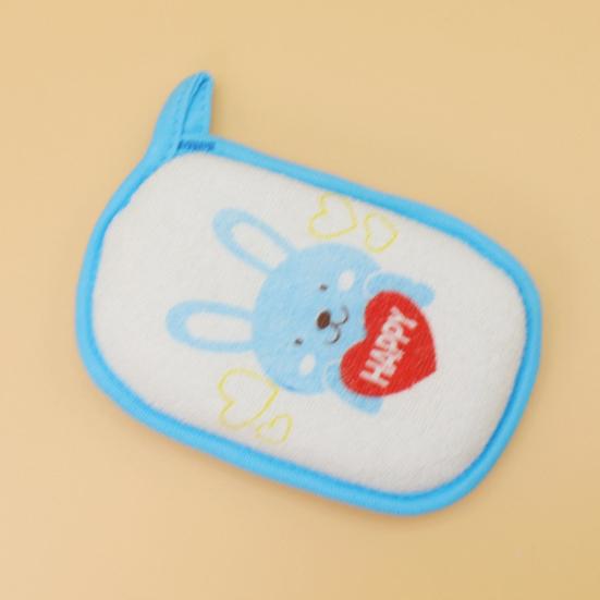 Детская мочалка с мультяшным рисунком, аккуратно чистое хлопковое полотенце для душа, детские принадлежности