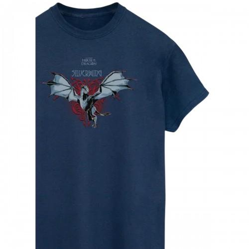 House Of The Dragon Mens Silverwing Dragon Cotton T-Shirt