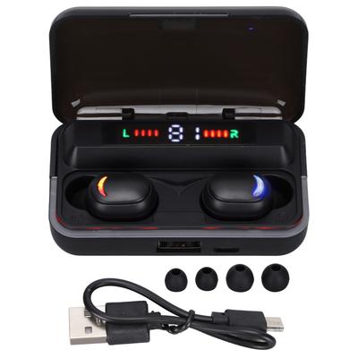 Беспроводные наушники со светодиодным дисплеем, шумоподавлением, Bluetooth 5.1, наушники с зарядным кейсом для спорта и вождения
