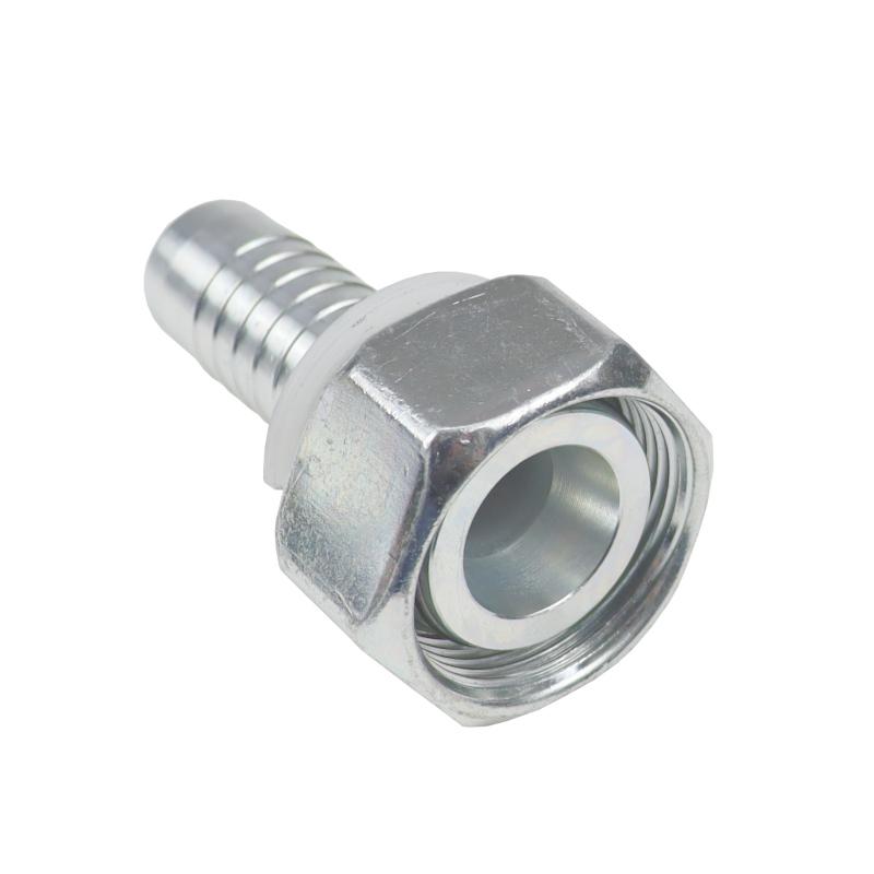 Crimped end metric straight internal thread DKOL DN20 28L M36X2 Premium HYDRAL