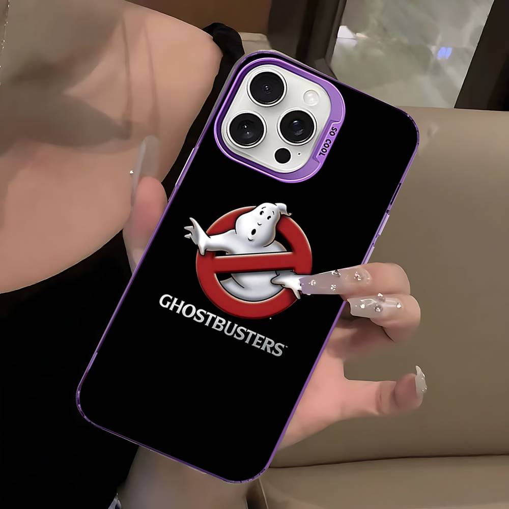Movie-G-Ghostbusters Color Phone Case For iPhone 17 16 15 14 13 12 11 Pro Max Plus Pro Shell