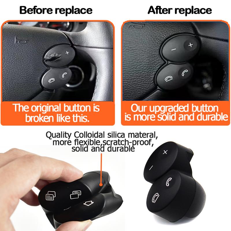 Car Multi-Function Left Right Steering Wheel Control Push Button For Mercedes Benz E G CLK CLS Class W211 W463 W209 W219 E300