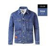 Men's Trendy Loose-Fit Denim Workwear Jacket - Spring/Autumn Collection