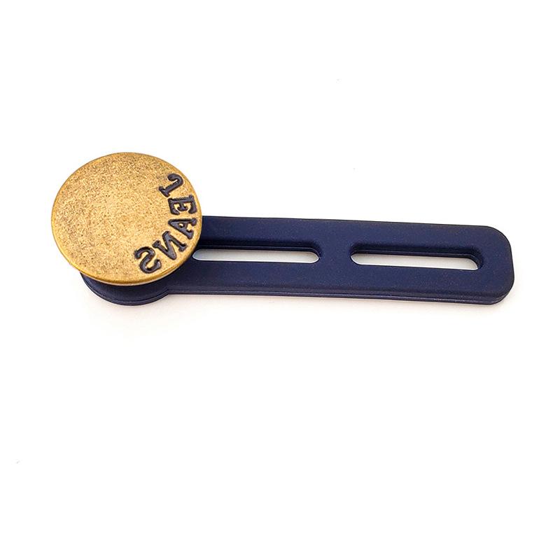 Регулируемая пуговица для расширения талии без гвоздя для мужских и женских джинсов