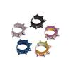 Unisex Gothic Fashion Rivet Stainless Steel Spike Hoop Earrings Stud Earring Jewelry Accessories
