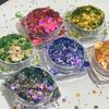 Gradient Matte Hexagon Nail Art Sequins - DIY Laser Glitter Powder Decorations.