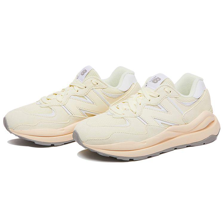 New Balance 57/40 Прозрачные желтые женские кроссовки цвета слоновой кости W5740CE