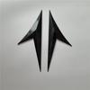 Car Accessories Front Fender Sticker Side Wing Emblem Badge Decor Trim ABS 2Pcs