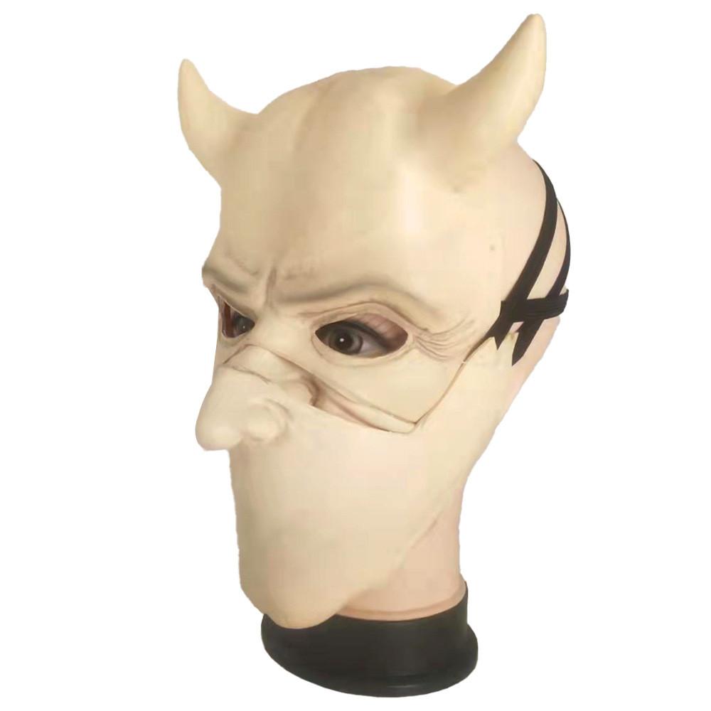 The Black Phone Face Mask Latex Horror Prop For Party Decorations And Costumes