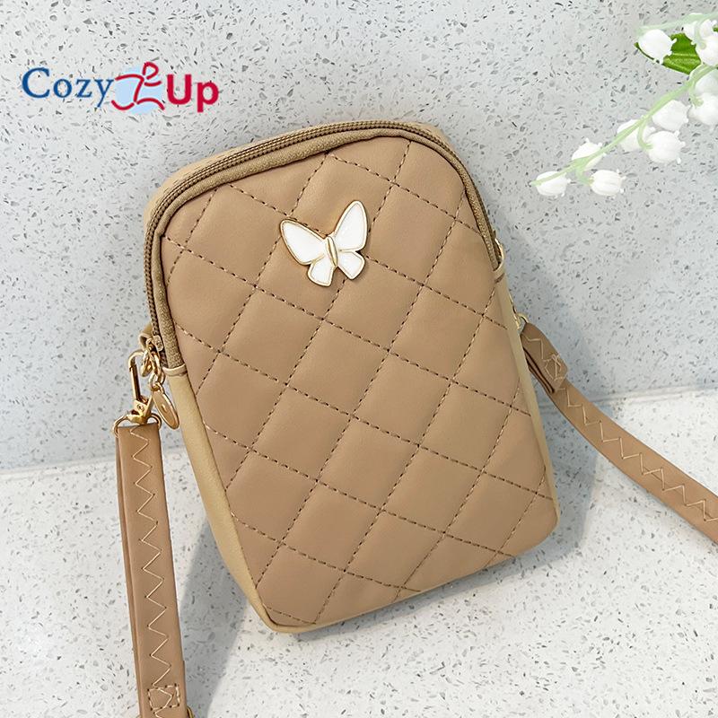 Маленькая сумка Cozy Up Lingge, женская сумка для мобильного телефона, сумка через плечо с вышивкой бабочки
