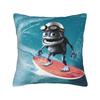 Чехол на подушку с мультяшным Crazy Frog, Аксессуары, Наволочка с принтом, Чехол для декоративной подушки, Домашний декор, Квадратный, Различные размеры