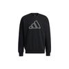 St Logo Sweatshirt With Overlapping Logo Print Men Tops Black H39359