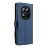 Wallet Case for Redmi Note 15 Pro+ 5G - Leather/PU, Blue, With Lanyard