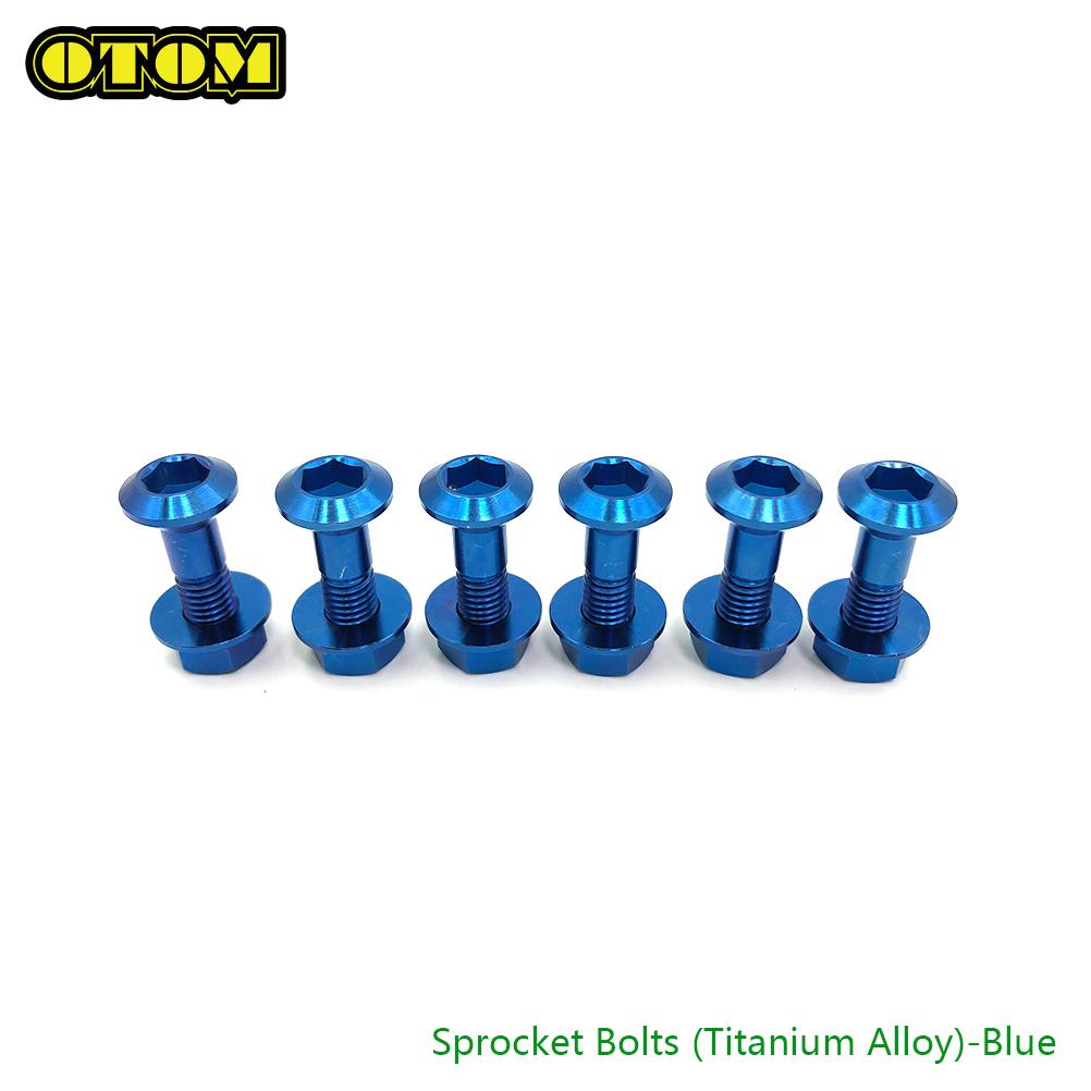 Motorcycle Universal M8 Sprocket Bolts Nuts Set Chain Plate Screws For Japan Off-Road HONDA YAMAHA KAWASAKI SUZUKI AVANTIS BRZ