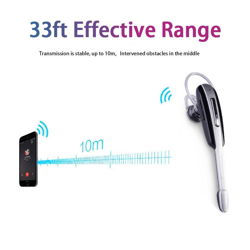 Bluetooth бизнес-наушники, беспроводная гарнитура с функцией громкой связи, водонепроницаемые наушники с шумоподавлением, стереонаушники для смартфонов