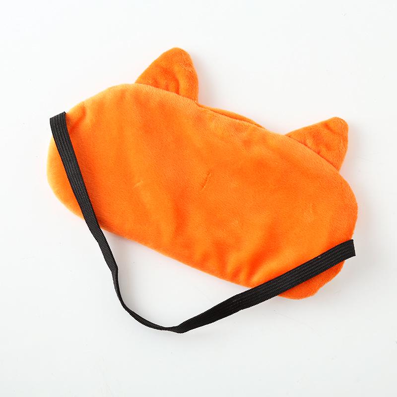 3d Animal Cartoon Eye Mask Creative Tiger Pug Cat Shading Sleep Eye Mask