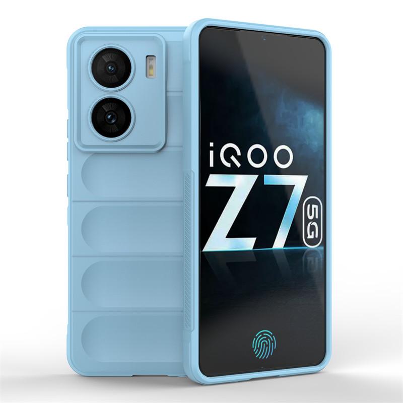 Для Vivo IQOO Z7 5G чехол Vivo IQOO Z7 Z7X чехол противоударный мягкий силиконовый оригинальный защитный чехол TPU для задней панели телефона Vivo IQOO Z7