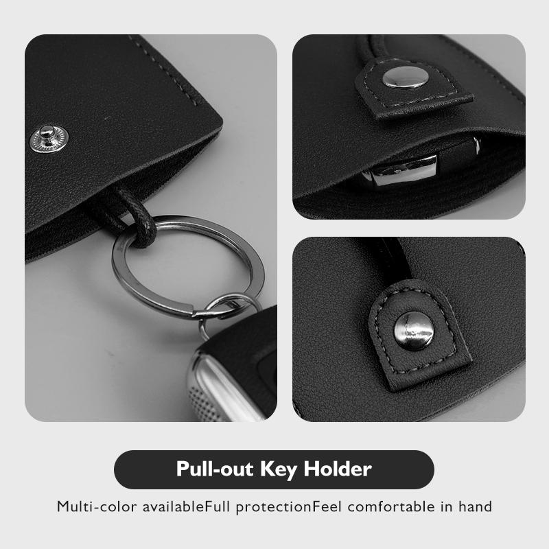 Multifunction Car Key Scratch Protective Case Keys Storage Holder Auto Accessories For KIA Stinger Optima Cerato Soul Venga lqrd40