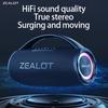 ZEALOT S97 80 Вт Портативная Bluetooth-колонка Высокая громкость Водонепроницаемая 16000 мАч Беспроводная TWS Сабвуфер Поддержка USB/TF/AUX RGB-подсветка.
