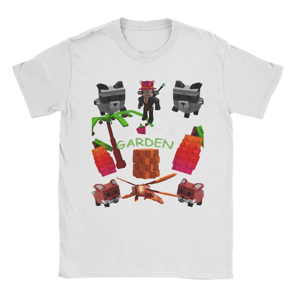 Ретро Я Выращиваю Сад Футболки Мужские Круглый Вырез Короткий Рукав Одежда 100% Хлопок Летние Топы