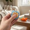 Cute Animal 3D Printed Keychain Mini Button Clicker Keyring Fidget Sensory Toy  Gift Giving