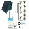 Solar Drip Irrigation System Kit,with Timer, with Hose,Automatic Watering for Potted Plants