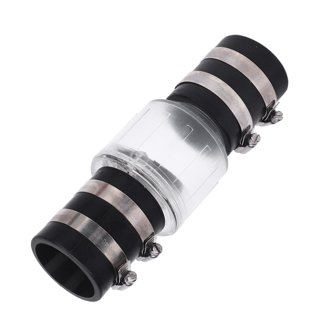 Обратный клапан дренажного насоса с пружинной заслонкой, тихий прозрачный обратный клапан дренажного насоса для 112