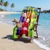 Teletubbies Fashion Beach Towel: Ideal for Summer Adventures Soft, absorbent and quick drying suitable for swimming and bathing