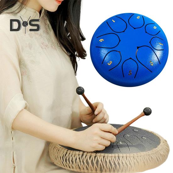 Стальной барабан для языка, перезвон дождя, ручные барабаны, звуковые лечебные инструменты, барабан для чакр, барабан для музыкального образования, медитации, йоги, дзен