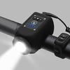 Велосипедный фонарь высокой яркости, USB-зарядка, водонепроницаемый, светодиодный, с сенсорным экраном, передний свет для горного велосипеда, фара, сигнал для велопрогулок на открытом воздухе