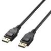 Elecom Display Port Cable DisplayPort 2m Black Ver1.2 CAC-DP1220BK
