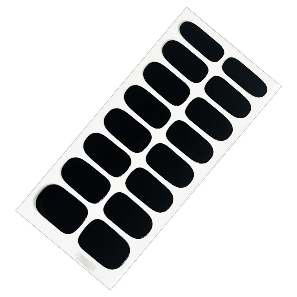 16 Маленьких Наклеек для Ногтей Однотонные Глянцевые Наклейки для Ногтей, Домашние Инструменты